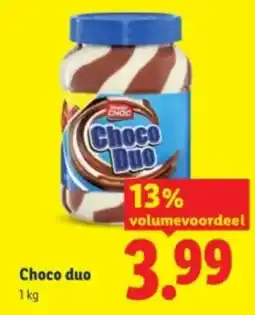 Lidl Choco duo aanbieding