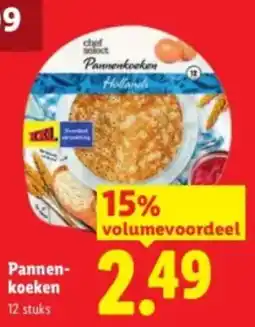 Lidl Chef Select Pannenkoeken aanbieding
