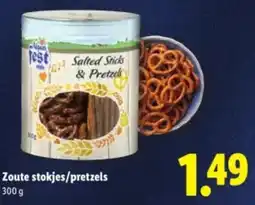Lidl Alpen Fest Salted Sticks & Pretzels aanbieding