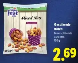 Lidl Alpenfest Mixed Nuts aanbieding