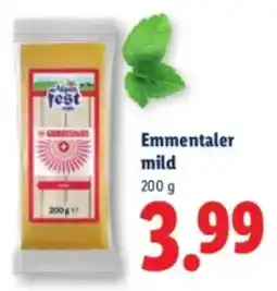 Lidl Alpenfest Emmentaler aanbieding