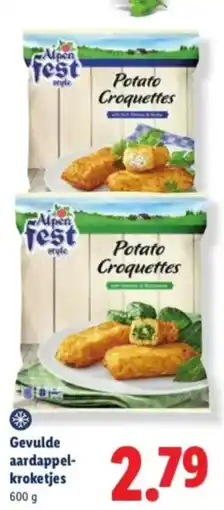 Lidl Alpenfest Style Potato Croquettes aanbieding