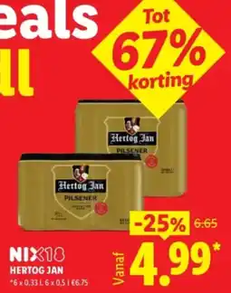 Lidl Hertog Jan aanbieding