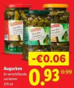 Lidl Augurken aanbieding