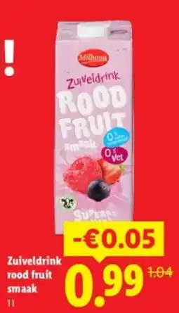 Lidl Milbona Zuiveldrink aanbieding
