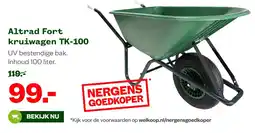 Welkoop Altrad Fort kruiwagen TK-100 aanbieding