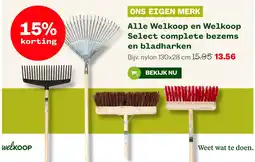 Welkoop Welkoop complete bezems en bladharken aanbieding
