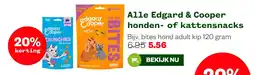 Welkoop edgard & cooper honden- of kattensnacks aanbieding