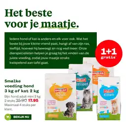 Welkoop Smolke voeding hond aanbieding