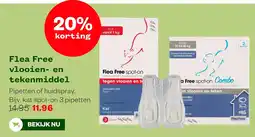 Welkoop Flea Free spot-on aanbieding