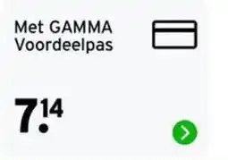 GAMMA gamma voordeelpas aanbieding