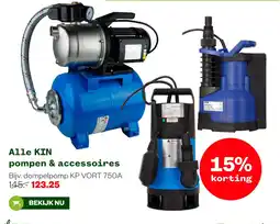Welkoop KIN pompen & accessoires aanbieding