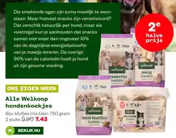 Welkoop Welkoop hondenkoekjes aanbieding