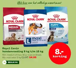 Welkoop Royal Canin hondenvoeding aanbieding