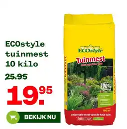 Welkoop ECOstyle tuinmest aanbieding