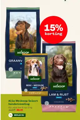 Welkoop Welkoop Select hondenvoeding aanbieding