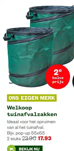Welkoop Welkoop tuinafvalzakken aanbieding