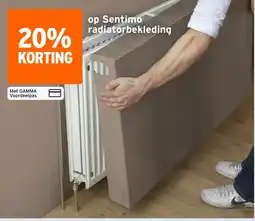 GAMMA Sentimo radiatorbekleding aanbieding