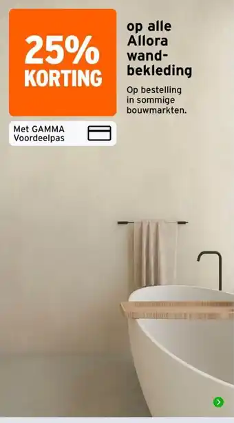 GAMMA Allora wandbekleding aanbieding