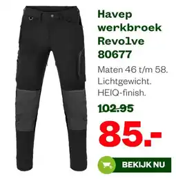 Welkoop Havep werkbroek Revolve 80677 aanbieding