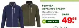 Welkoop Størvik werkvest Brager aanbieding