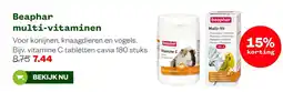Welkoop beaphar multi-vitaminen aanbieding