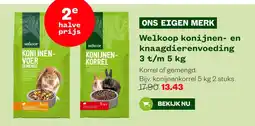 Welkoop Welkoop konijnen- en knaagdierenvoeding aanbieding