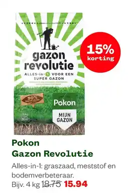 Welkoop Pokon Gazon Revolutie aanbieding
