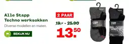 Welkoop Stapp Techno werksokken aanbieding