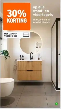 GAMMA Gamma wand en vloertegels aanbieding