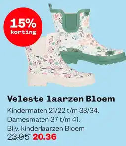 Welkoop Veleste laarzen Bloem aanbieding