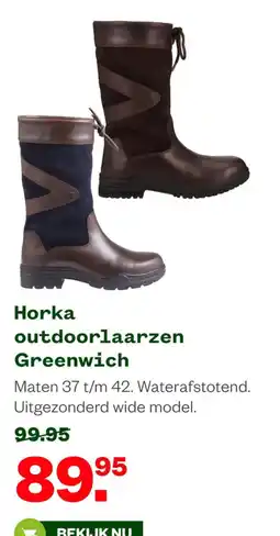 Welkoop Horka outdoorlaarzen Greenwich aanbieding