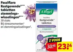 Kruidvat Passiflora Rustgevende tabletten stemmingswisselingen aanbieding