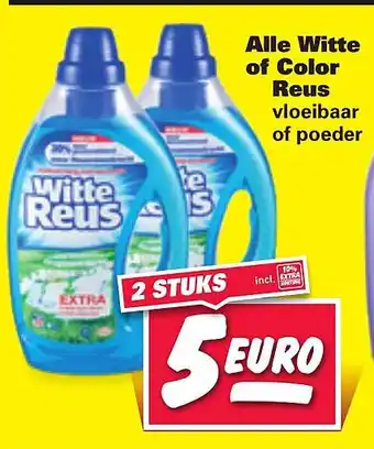 Nettorama Alle Witte of Color Reus aanbieding