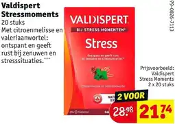 Kruidvat Valdispert Stressmoments aanbieding