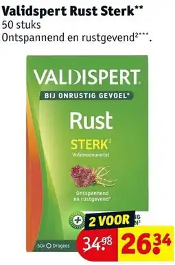 Kruidvat Validspert Rust Sterk aanbieding