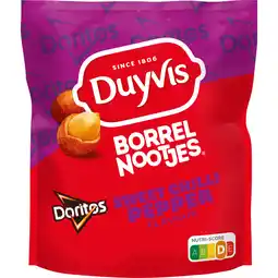 Dirk Duyvis Borrelnootjes doritos sweet chilli pepper aanbieding