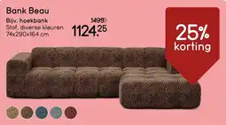 Leen Bakker Bank Beau aanbieding