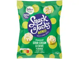 Hoogvliet Snack a Jacks Mini's sour cream & chive aanbieding