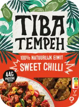 Dirk Tiba Tempeh Sweet chilli aanbieding