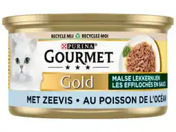 Hoogvliet Gourmet Gold mousse met zeevis aanbieding