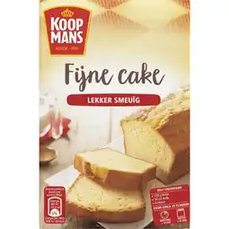 Dekamarkt Koopmans Fijne cake mix aanbieding