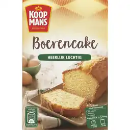 Dekamarkt Koopmans Boerencake mix aanbieding