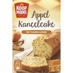 Dekamarkt Koopmans Cake mix appel/kaneel aanbieding