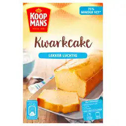 Dekamarkt Koopmans Kwarkcake mix aanbieding