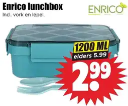 Dirk Enrico lunchbox aanbieding