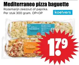 Dirk Mediterraneo pizza baguette aanbieding