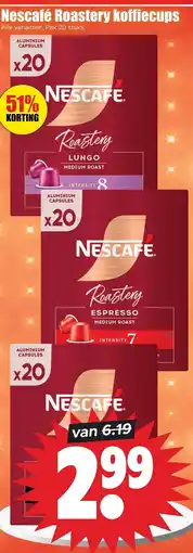 Dirk Nescafe Roastery koffiecapsules aanbieding
