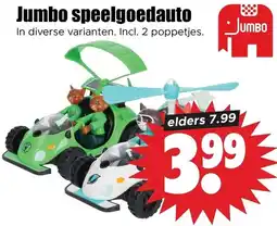 Dirk Jumbo speelgoedauto aanbieding