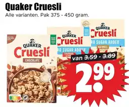 Dirk Quaker Cruesli aanbieding